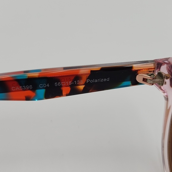 Carfia‎ Stylish Pink Sunglasses With Generic Bag